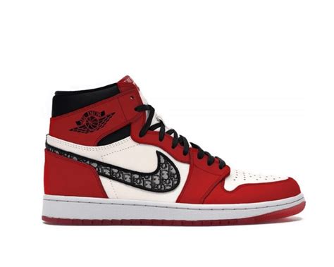 chicago dior jordan 1 red|Dior j1s.